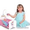 Кроватка для кукол Mary Poppins Единорог с каруселькой 67421