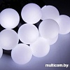 Гирлянда Luazon Шарики большие Led-100 (10 м, белый) [185538]