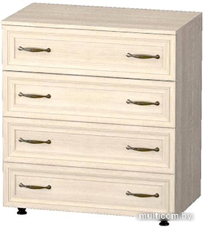 Комод Премиум Гармония 80 (шимо светлый)