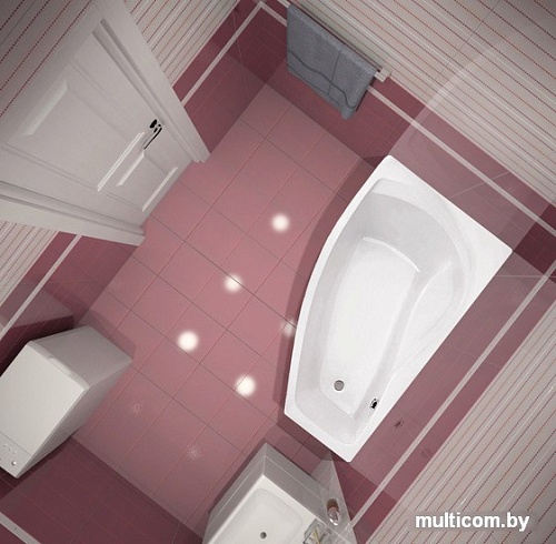 Ванна Santek Майорка XL 160x95 R [1WH111990]