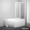 Шторка Ravak Rosa VSK2 160 (белый/прозрачное) правая