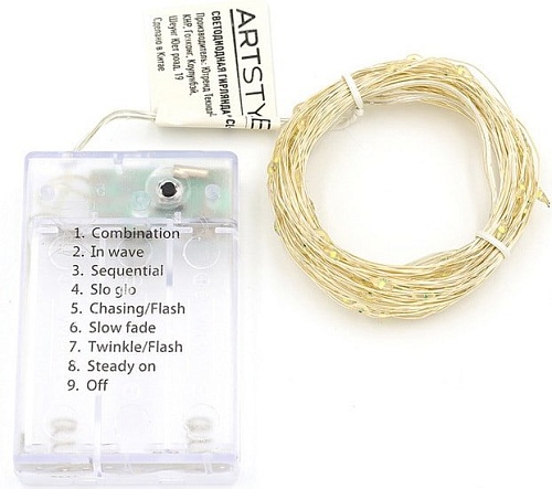 Гирлянда ArtStyle Роса CL-N228CW