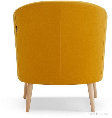 Интерьерное кресло Mio Tesoro Джон 117 (желтый 1103)