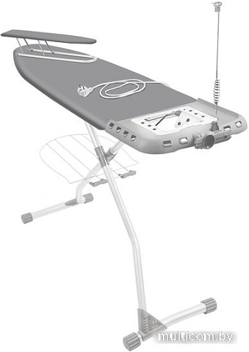 Гладильная доска Nika Верона 1 тефлон ДВ1Т/7 (серебристый)