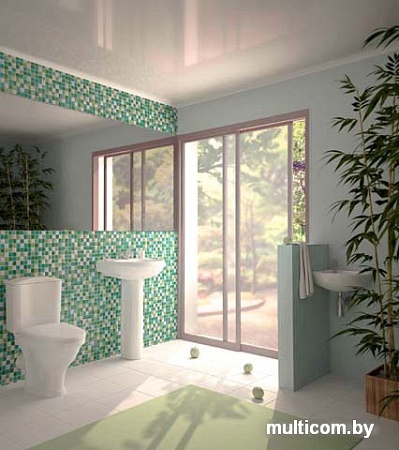 Унитаз Santeri Вест белый крап [1.P201.8.S01.00B.F]