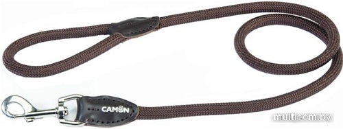 Поводок Camon DC401/E (веревка нейлон коричневый)