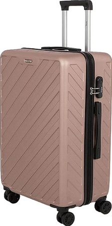 Чемодан-спиннер Mr.Bag 338-9101/5-24PNK (розовый)