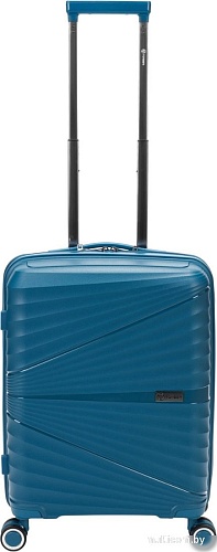 Чемодан-спиннер Torber Nevo T2207S (синий)