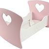 Кроватка для кукол Paremo Сердце мини PFD120-14M