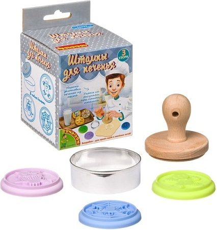 Набор для опытов Bondibon Науки с Буки Штампы для печенья ВВ3749