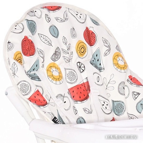 Стульчик для кормления Lorelli BonBon 2021 (white fruits)