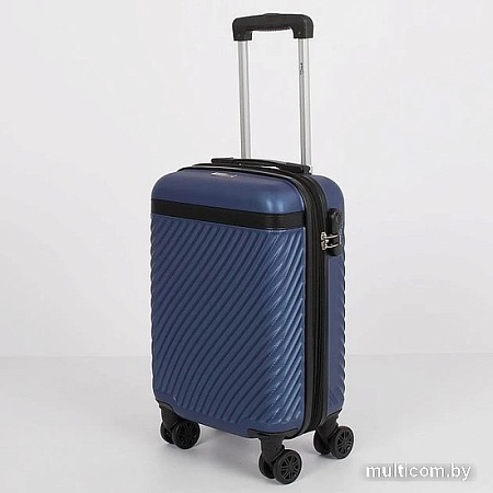 Чемодан-спиннер Grott 338-9108/5-18 (синий)