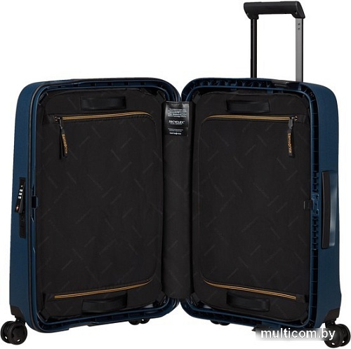 Чемодан-спиннер Samsonite Essens Midnight Blue 55 см