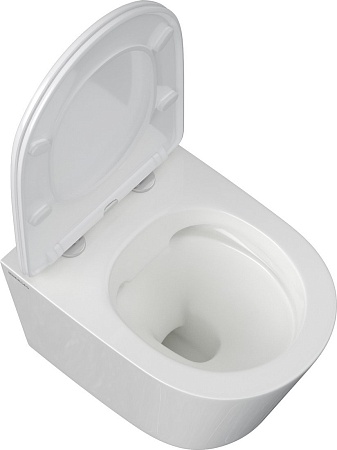 Унитаз подвесной Berges Wasserhaus Vita Rimless 043377 (с сиденьем)