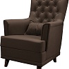 Интерьерное кресло Mio Tesoro Каприз (Velutto 23/шоколад)