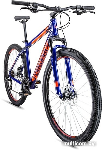 Велосипед Forward Apache 29 2.0 disc (синий, 2019)