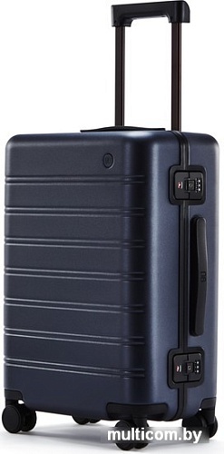 Чемодан-спиннер Ninetygo Manhattan Frame Luggage 20" (темно-синий)