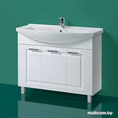 Акваль Тумба Оливия 105 с умывальником Элеганс 1050 [EO.01.05.00.N]