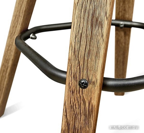 Стул Sheffilton SHT-ST19/S93 (белый/браш.коричневый/черный муар)