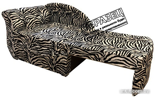 Тахта Асмана Малютка 0.7 правая (велюр вензель)