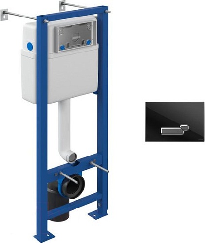 Инсталляция для унитаза Cersanit Vector S-IN-MZ-VECTOR + P-BU-ACT/Blg/Gl