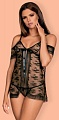 Ночная сорочка Obsessive Jennifairy 7237 (р. 42-44, S/M)