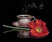 Набор для вышивания Сделай своими руками Кофе для неё К-26С