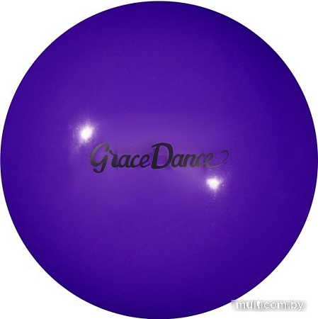 Мяч для художественной гимнастики Grace Dance 9139603 (18.5см, фиолетовый)