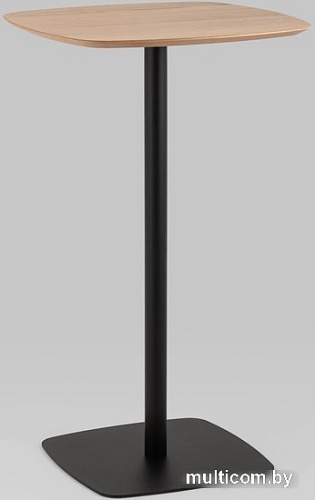 Барный стол Stool Group Form 60x60 T-005H (светлое дерево/черный)
