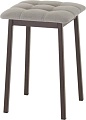 Табурет AMC Comfort 7К2.18 (кожзам, латте/коричневый)