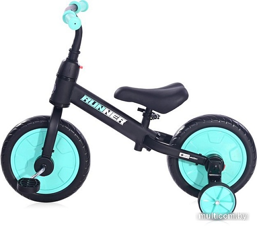 Детский велосипед Lorelli Runner 2 в 1 (бирюзовый)