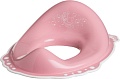 Детская накладка на унитаз Maltex Утенок 7248 (темно-розовый/белый)