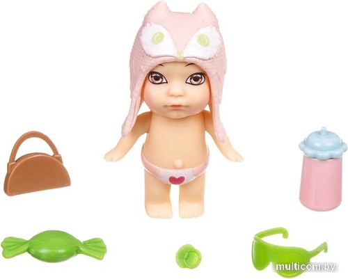Кукла Bondibon OLY в баночке и шапочке-ушанке и аксессуарами ВВ3829