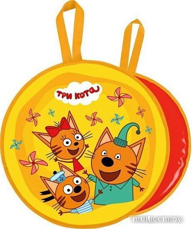 Ледянка Nika ЛРК45 (три кота/желтый)