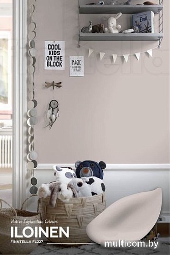 Краска Finntella Foxy Lapselli Matte Iloinen F-50-1-3-FL227 2.7 л (бежевый)