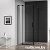 Душевой уголок Cezares SLIDER-AH-1-80-80/90-C-NERO
