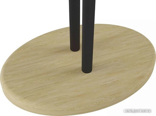 Стойка для одежды Калифорния мебель Напольная (дуб янтарный/черный)