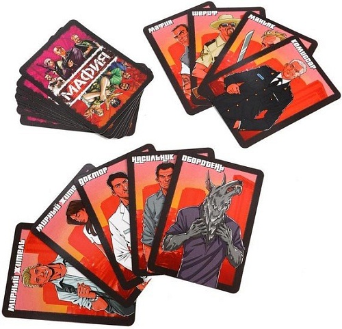 Настольная игра Русский стиль Мафия. Тишина Афера 03728