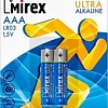 Батарейки Mirex Ultra Alkaline AAA 2 шт LR03-E2