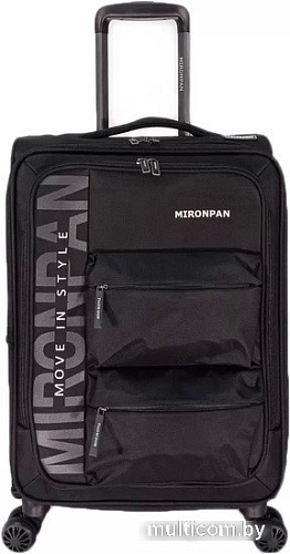 Чемодан-спиннер Mironpan 50159 58 см (черный)
