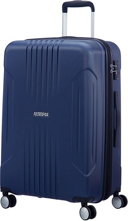 Чемодан-спиннер American Tourister Tracklite Dark Navy 78 см