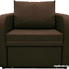 Кресло-кровать Brioli Пино Т (рогожка, J5 коричневый)