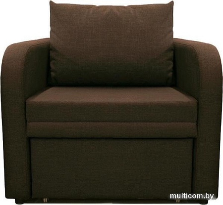 Кресло-кровать Brioli Пино Т (рогожка, J5 коричневый)