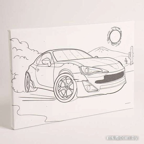 Картина по номерам Школа талантов Ралли в пустыне 4971854