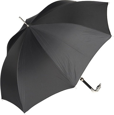 Зонт Pasotti Eagle Silver StripesS Black
