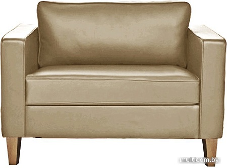 Интерьерное кресло Brioli Вернер (экокожа, L4 кремовый/светлые ножки)