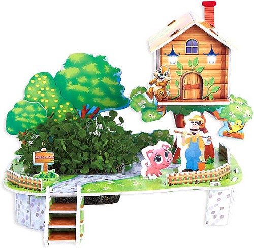 Набор для опытов Darvish 3D Мой урожайный сад DV-T-2182-6