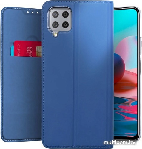 Чехол для телефона Volare Rosso Book case series для Samsung Galaxy A12 (синий)