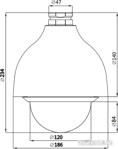 IP-камера Dahua DH-SD40212T-HN
