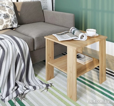 Журнальный столик Горизонт Асти 12АСЖДЗ (дуб золотой крафт)